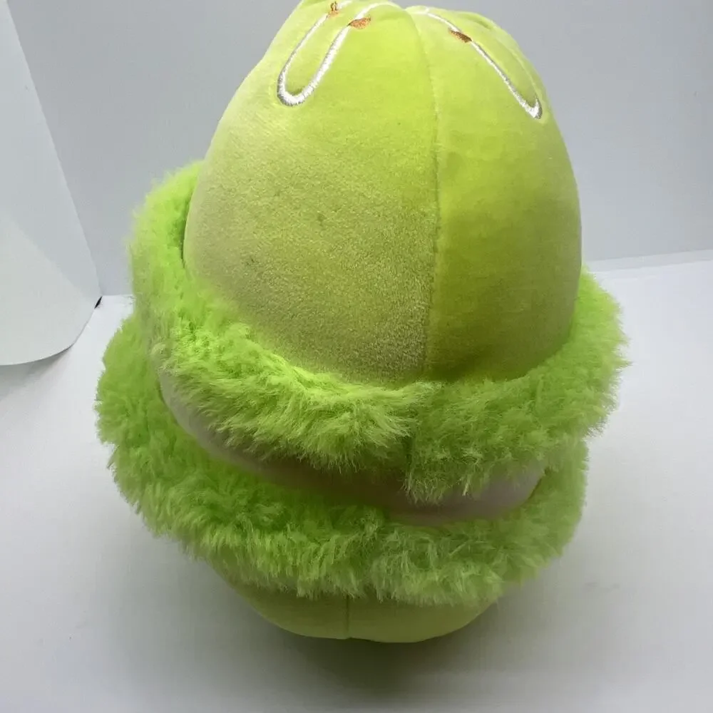 Squishmallows DONELLY The MACARON, Neon Green Macaron Cookie, RARE TAG, NEW 7”